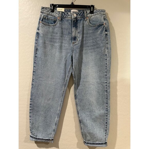 Sneak Peek Vintage look no stretch High Rise Mom Jean Fit size 32 NWT - Picture 1 of 7